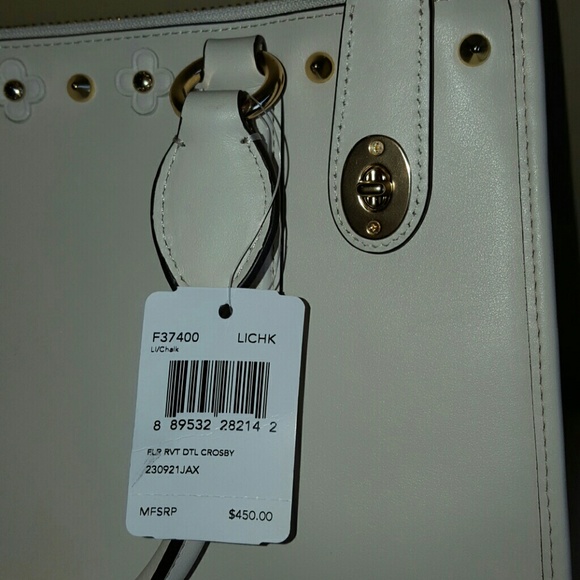 NWT COACH F37400 Crosby Satchel/Crossbody - Picture 6 of 6